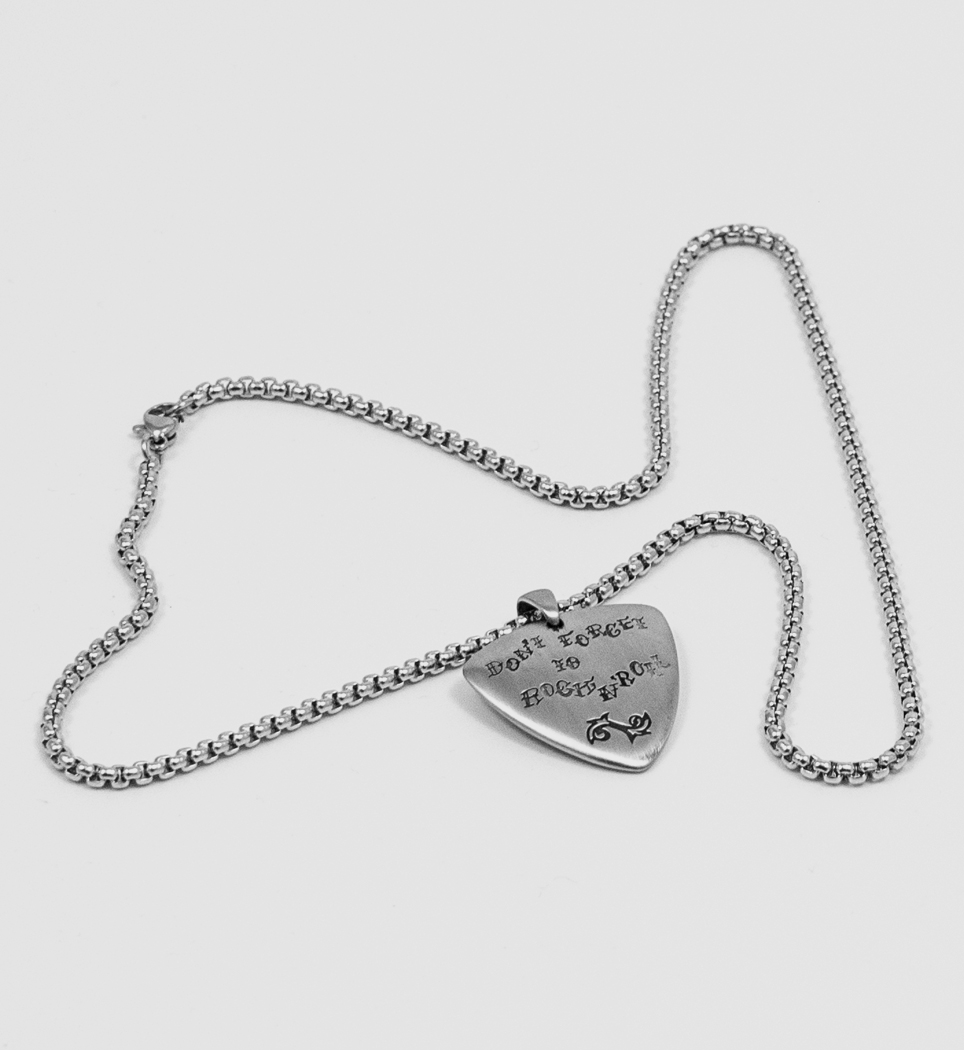 Stainless Steel Pendant and Necklace